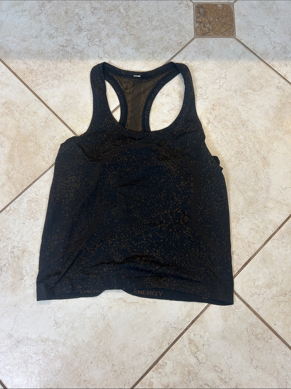 Lululemon Swiftly Cropped Racerback Tank Size 8